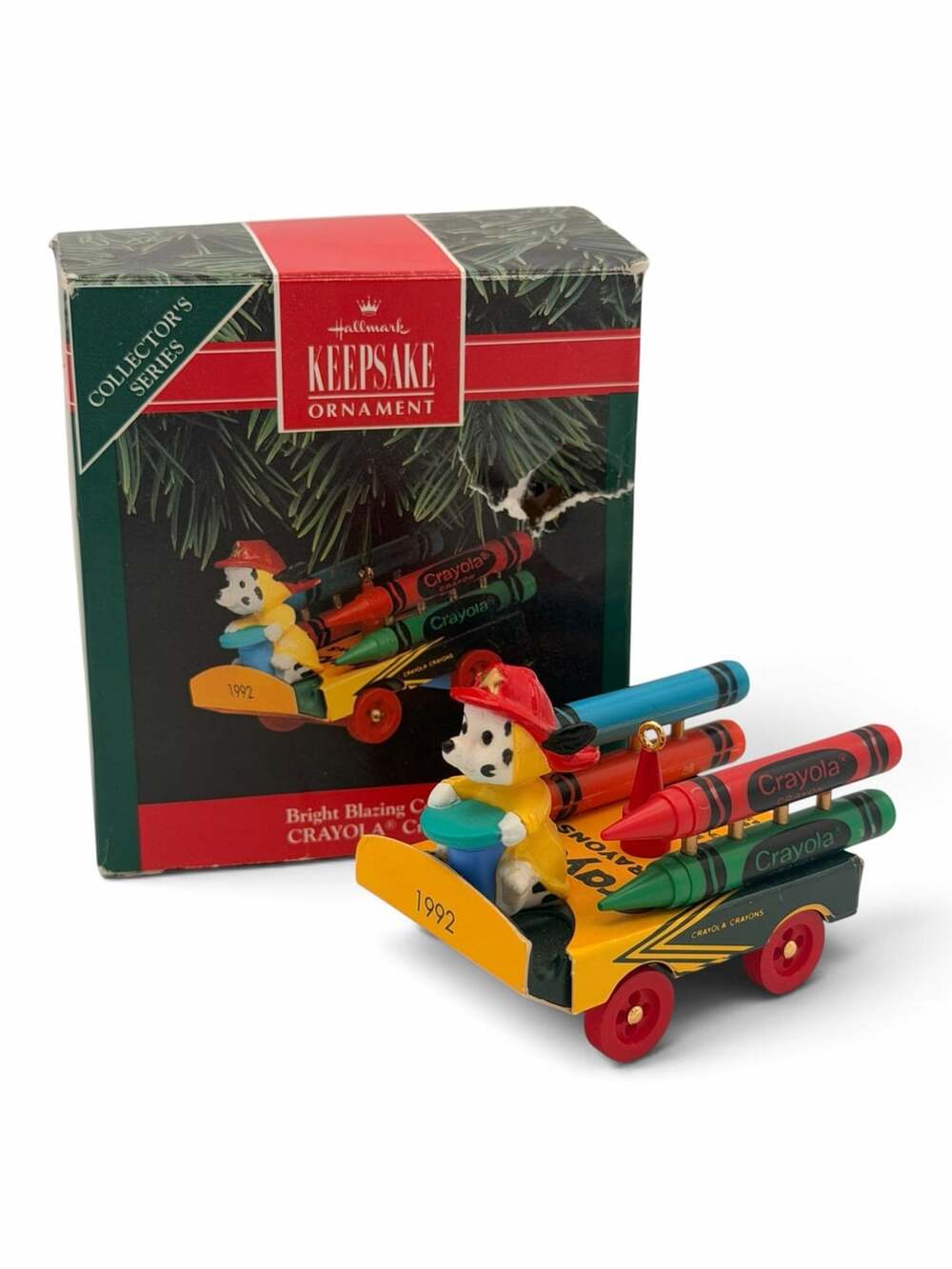 Hallmark 1992 Crayola Bright Blazing Colors Keepsake Ornament
